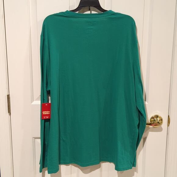 Jammies for Families Christmas Top, NWT, XLT - Picture 4 of 4